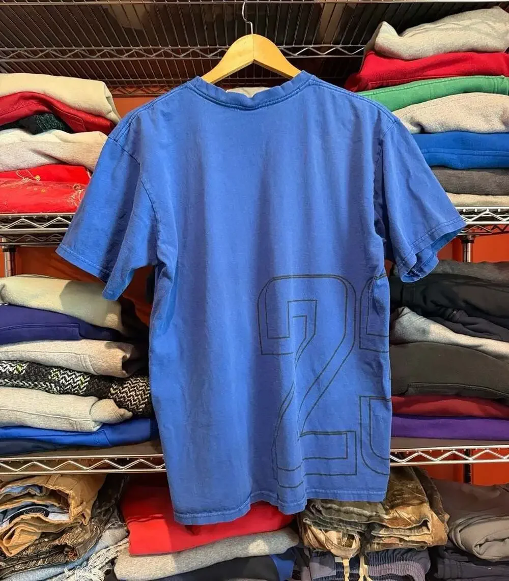 Vintage Air Jordan Jumpman 23 Graphic T-Shirt Blue Medium Men’s Y2K